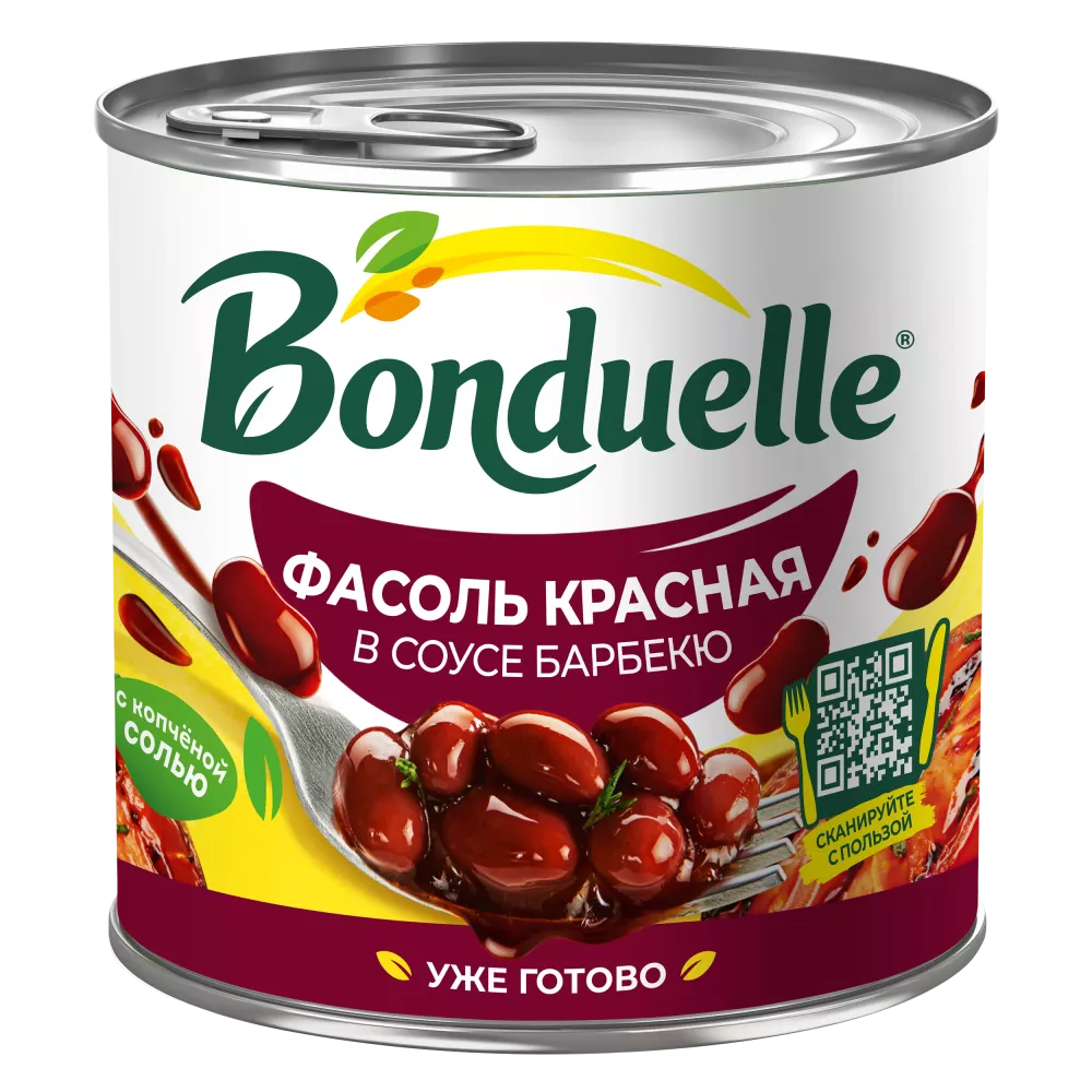 Лаазалсан Bonduelle шош улаан, сонгодог барбекю, 400 грам