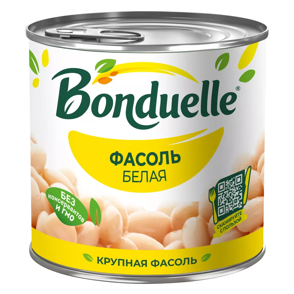 Лаазалсан шош Bonduelle цагаан, 400 грам